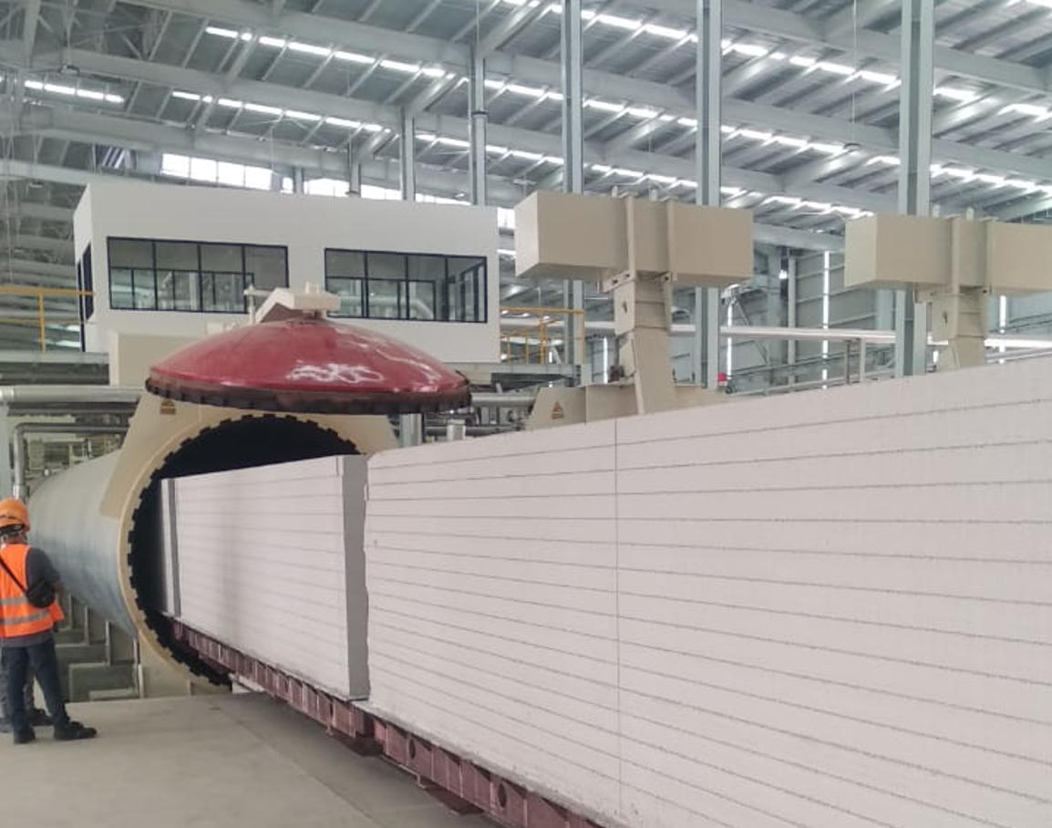 AAC Production Line in Jakarta11